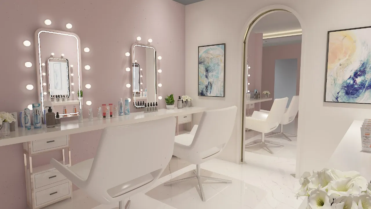 Pastel Luxe Salon