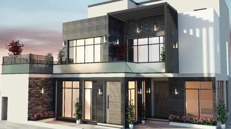 Stone and Glass Residence