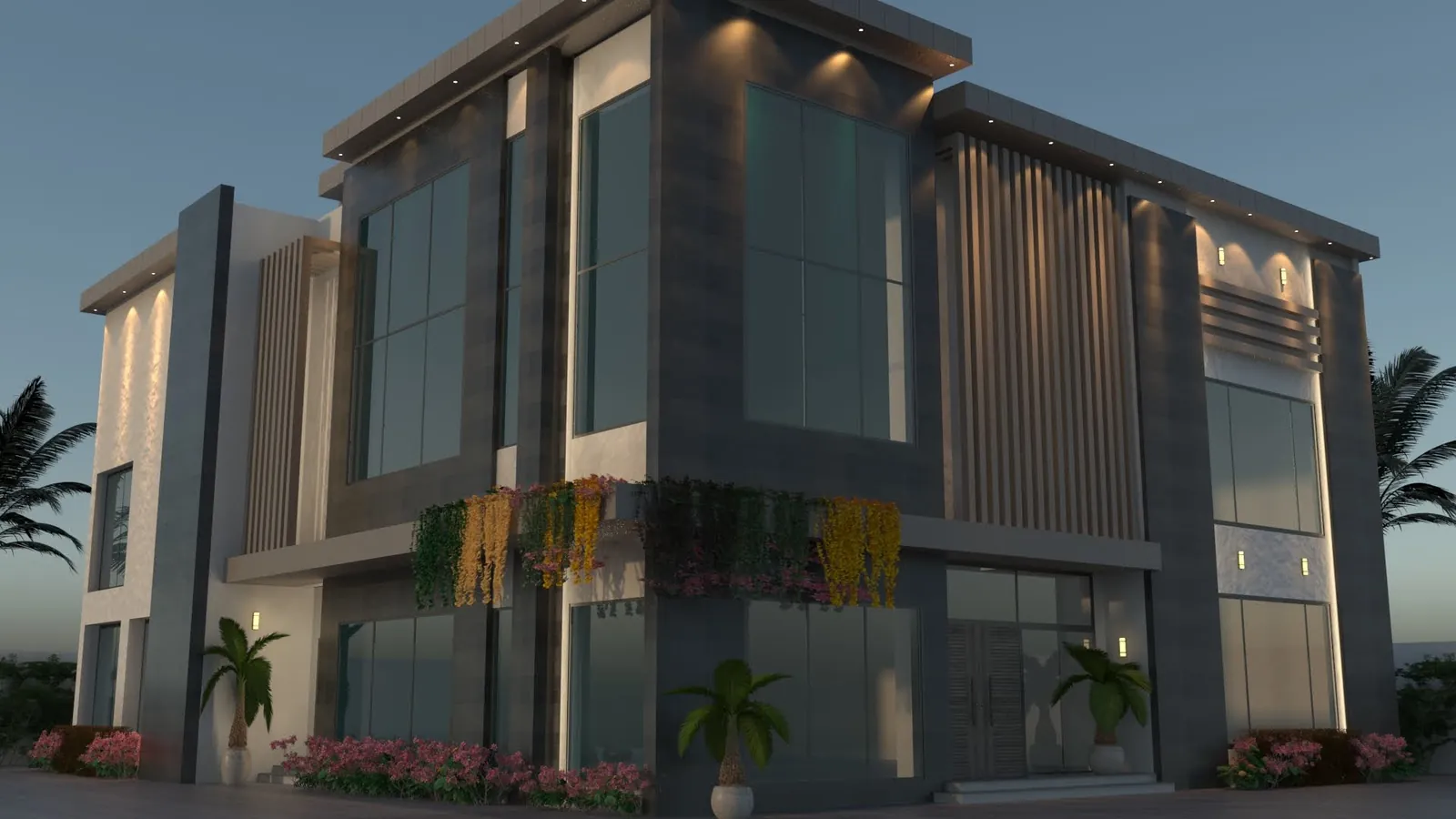 Tropical Modern Facade