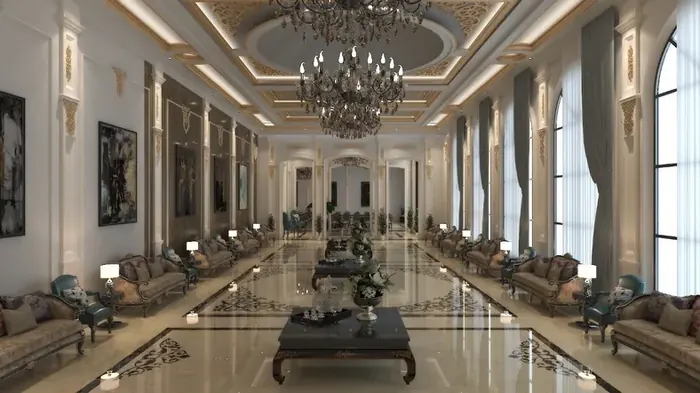 Hall of Gilded Elegance