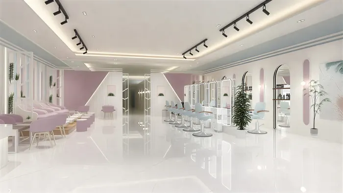 Pastel Retreat Salon