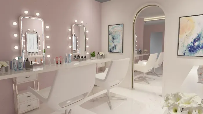 Pastel Luxe Salon