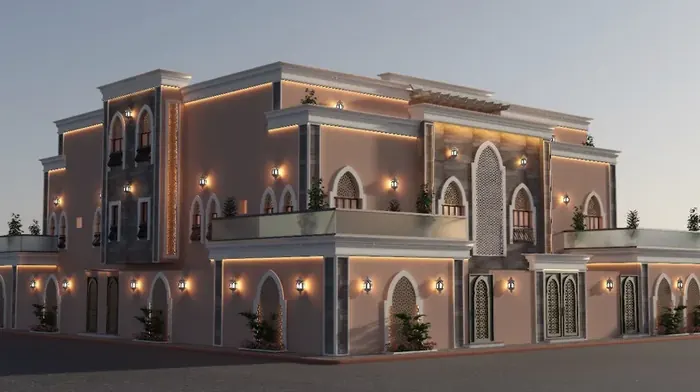 Elegant Pink Facade