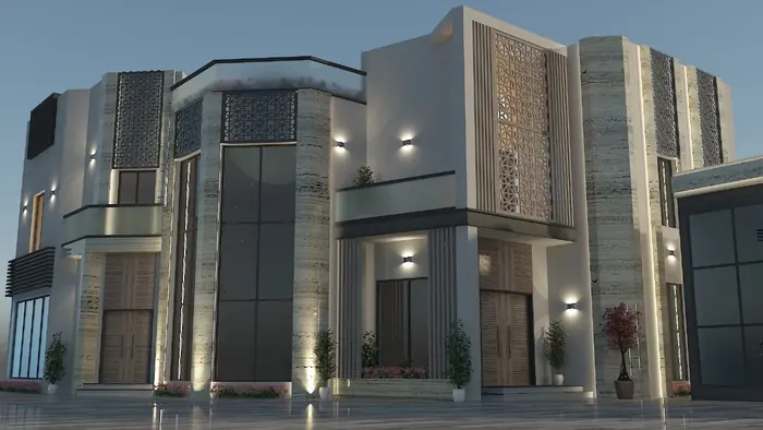Palm‑Framed Elegant Residence